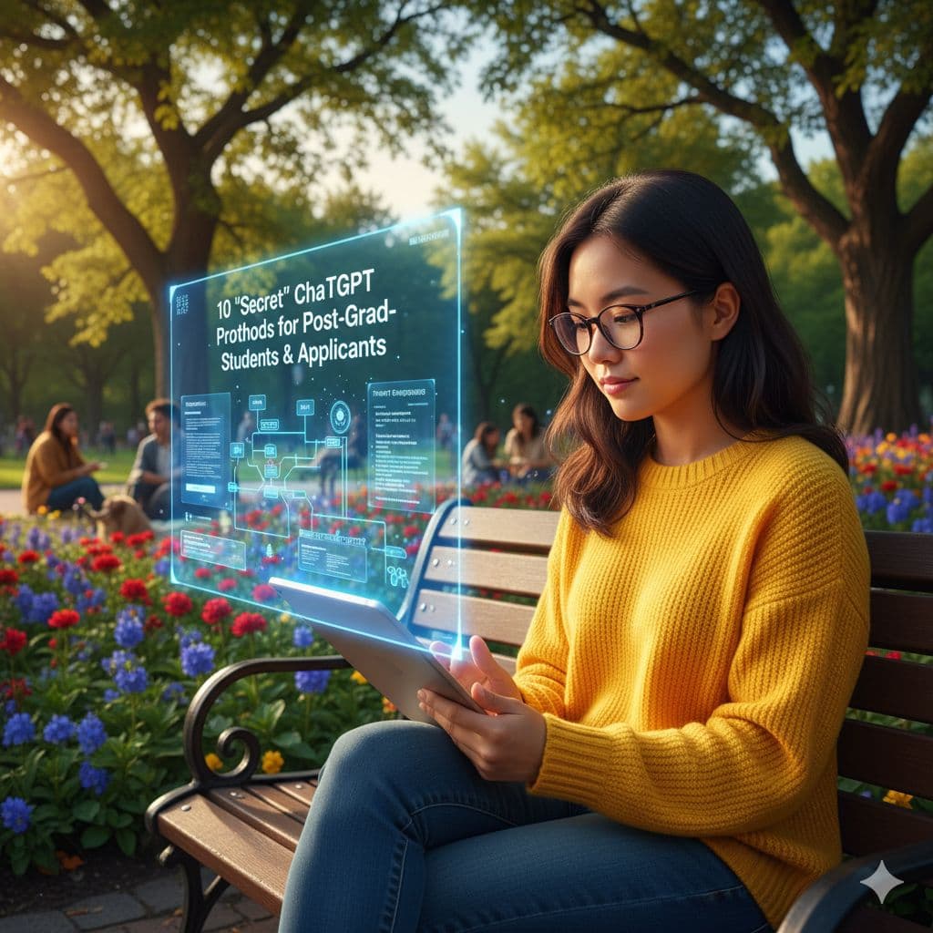 Visual illustration of ChatGPT prompting methods for graduate students and researchers